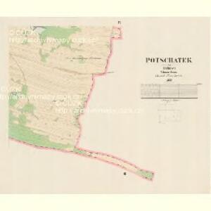 Potschatek - c5868-1-008 - Kaiserpflichtexemplar der Landkarten des stabilen Katasters