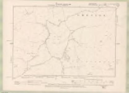 Roxburghshire Sheet XL.NW & SW - OS 6 Inch map