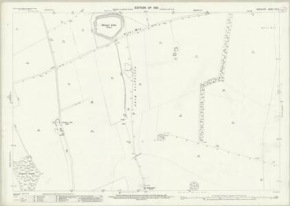 Berkshire XIX.2 (includes: Kingston Lisle; Uffington; Woolstone) - 25 Inch Map