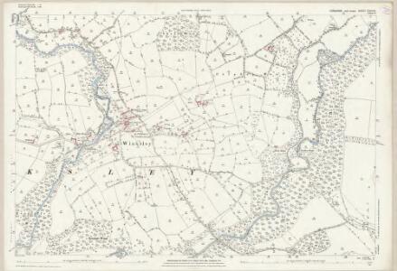 Yorkshire CXVIII.8 (includes: Aldfield; Azerley; Lindrick With Studley Royal And Fountains; Winksley) - 25 Inch Map