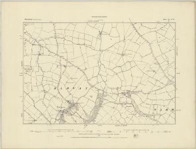 Warwickshire LII.SE - OS Six-Inch Map