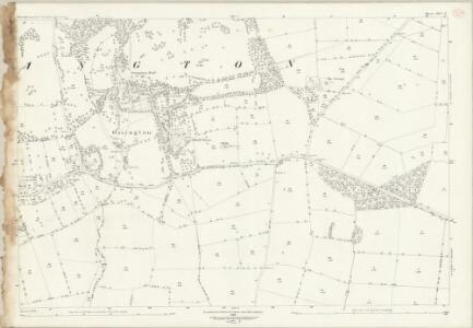 Nottinghamshire XXV.6 (includes: Carlton On Trent; Ossington; Sutton On Trent) - 25 Inch Map