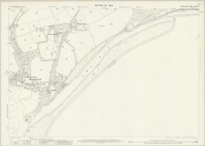 Hampshire and Isle of Wight LXXXVII.9 (includes: Christchurch) - 25 Inch Map
