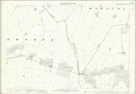 Northamptonshire XV.14 (includes: Marston Trussel; Sibbertoft; Theddingworth) - 25 Inch Map