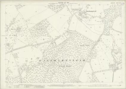 Berkshire XLVII.1 (includes: Easthampstead) - 25 Inch Map