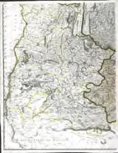 Carte des départements des Hautes Alpes de l'Isere, et de la Drome, no. 3