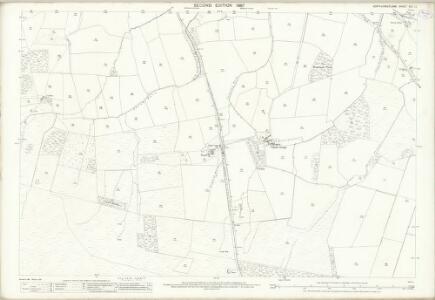 Northumberland (Old Series) CIII.12 (includes: Slaley) - 25 Inch Map