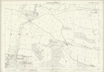 Worcestershire XXIX.12 (includes: Hanbury; Himbleton) - 25 Inch Map