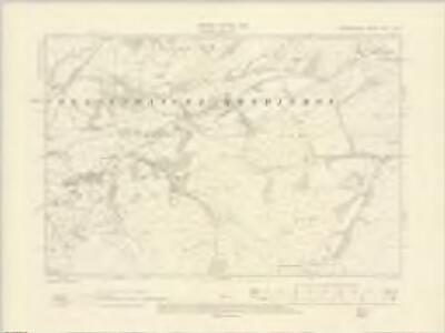 Radnorshire XVII.SW - OS Six-Inch Map