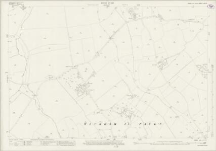 Essex (New Series 1913-) n XVI.4 (includes: Bulmer; Gestingthorpe; Wickham St Paul) - 25 Inch Map