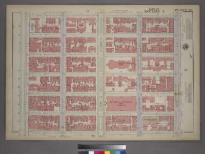 Plate 23, Part of Section 5: [Bounded by E. 71st Street, Third Avenue, E. 65th Street and (Central Park) Fifth Avenue.]