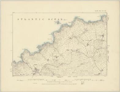 Cornwall LXIA.SE - OS Six-Inch Map