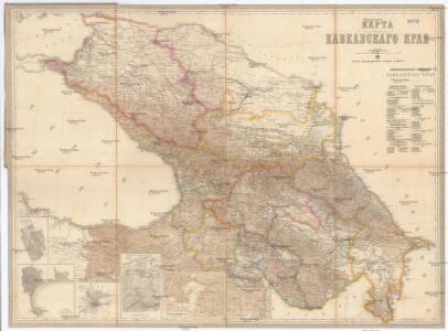 Karta Kavkazskago kraja