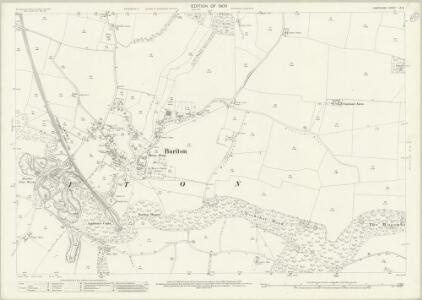 Hampshire and Isle of Wight LX.8 (includes: Buriton) - 25 Inch Map