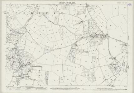 Somerset LXXV.1 (includes: Compton Pauncefoot; North Cadbury; Yarlington) - 25 Inch Map