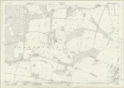 Hertfordshire XXXVI.12 (includes: Brickendon Liberty; Hoddesdon) - 25 Inch Map