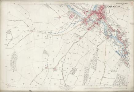 Buckinghamshire XXXIX.13 (includes: Chartridge; Chesham; Chesham Bois) - 25 Inch Map