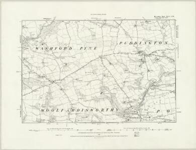 Devonshire XLIII.NE - OS Six-Inch Map