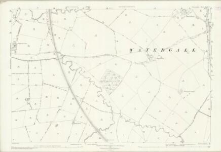Warwickshire XLVI.7 (includes: Bishops Itchington; Burton Dassett; Fenny Compton; Hodnell; Watergall; Wills Pastures; Wormleighton) - 25 Inch Map