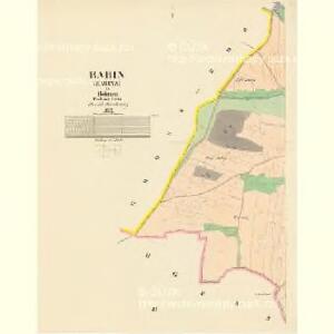 Babin (Babina) - c0048-1-001 - Kaiserpflichtexemplar der Landkarten des stabilen Katasters
