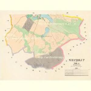 Miecholup - c4581-1-002 - Kaiserpflichtexemplar der Landkarten des stabilen Katasters