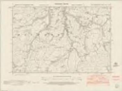 Montgomeryshire XLIII.SW - OS Six-Inch Map
