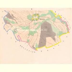 Martnau (Martnow) - c4511-1-002 - Kaiserpflichtexemplar der Landkarten des stabilen Katasters