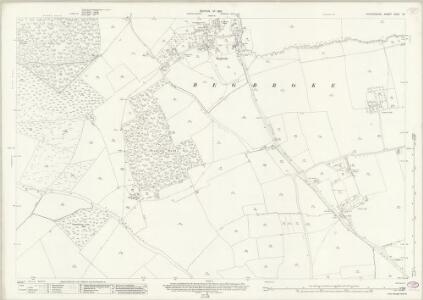 Oxfordshire XXVII.13 (includes: Begbroke; Bladon; Cassington; Yarnton) - 25 Inch Map