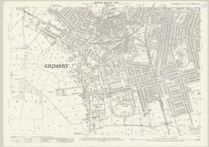 Lincolnshire XXII.11 (includes: Grimsby) - 25 Inch Map