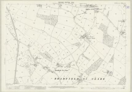 Suffolk LV.5 (includes: Bradfield Combust; Bradfield St Clare; Bradfield St George; Great Welnetham; Little Welnetham) - 25 Inch Map