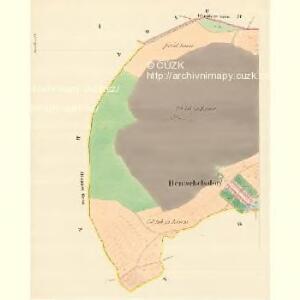 Hentschelsdorf - m0683-1-001 - Kaiserpflichtexemplar der Landkarten des stabilen Katasters