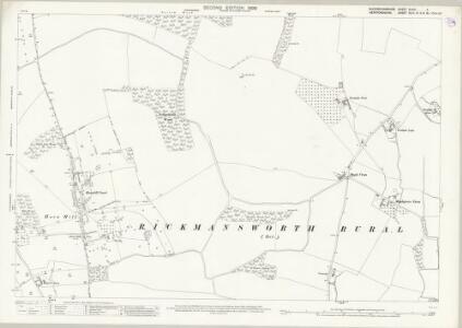 Buckinghamshire XLVIII.4 (includes: Rickmansworth Urban) - 25 Inch Map