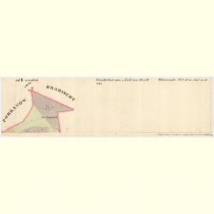 Ohrazenitz (Ohrazenice) - c5388-1-002 - Kaiserpflichtexemplar der Landkarten des stabilen Katasters