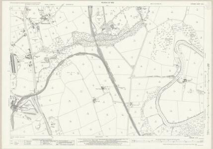 Durham XX.5 (includes: Framwellgate Moor; Kimblesworth; Plawsworth) - 25 Inch Map