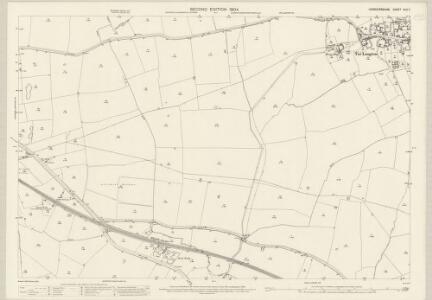 Leicestershire XLV.7 (includes: Carlton Curlieu; Kibworth Beauchamp; Kibworth Harcourt; Tur Langton; West Langton) - 25 Inch Map