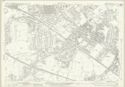 Lancashire CXIIA.1 (includes: Cheadle And Gatley; Hazel Grove And Bramhall; Stockport) - 25 Inch Map