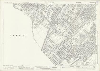 Kent VII.14 (includes: Croydon St John The Baptist; Penge) - 25 Inch Map