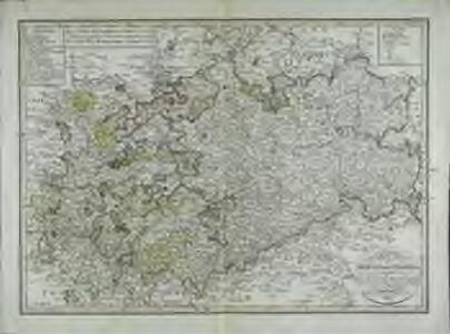 Charte den südlichen Theil des ober sächsischen Kreises vorstellend