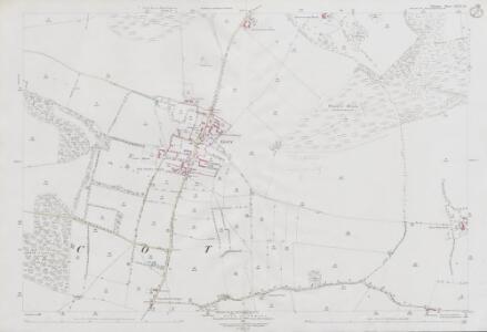 Wiltshire XXXV.12 (includes: Huish; Pewsey; Wilcot) - 25 Inch Map