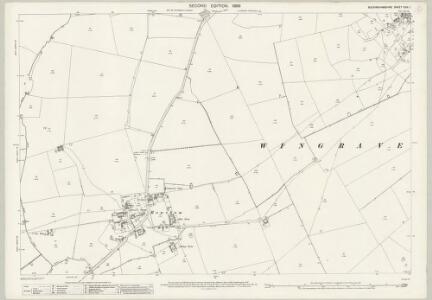 Buckinghamshire XXIX.1 (includes: Aston Abbots; Wingrave with Rowsham) - 25 Inch Map