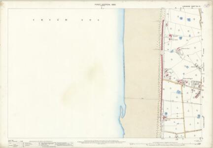 Lancashire XLII.12 (includes: Blackpool; Thornton) - 25 Inch Map