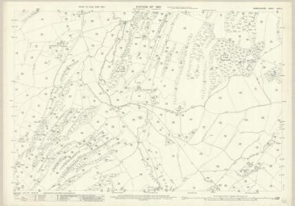 Denbighshire XXVII.2 (includes: Llanarmon Yn Ial; Llandegla) - 25 Inch Map