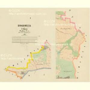 Domoras - c1439-1-001 - Kaiserpflichtexemplar der Landkarten des stabilen Katasters