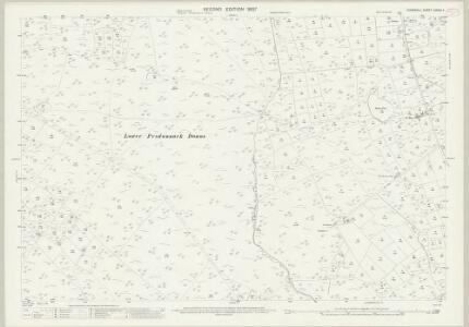 Cornwall LXXXIV.7 (includes: Grade Ruan; Landewednack; Mullion) - 25 Inch Map