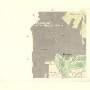 Podhorn (Podory) - m2315-1-002 - Kaiserpflichtexemplar der Landkarten des stabilen Katasters