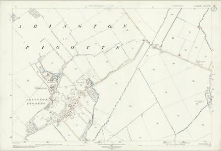 Cambridgeshire LVII.4 (includes: Abington Pigotts; Bassingbourn; Litlington) - 25 Inch Map