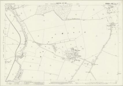 Berkshire V.8 (includes: Appleton with Eaton; Besselsleigh; Cumnor; Northmoor) - 25 Inch Map