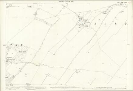 Kent XLVIII.13 (includes: Eastry; Goodnestone) - 25 Inch Map