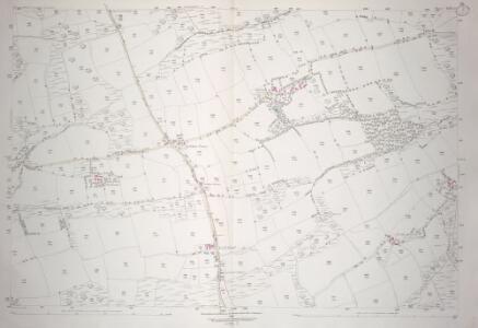 Devon XXXIX.13 (includes: Bradworthy; Holsworthy Hamlets; Pancrasweek) - 25 Inch Map