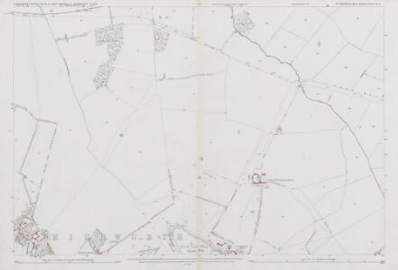 Wiltshire X.4 (includes: Blunsdon St Andrew; Castle Eaton; Hannington; Latton) - 25 Inch Map